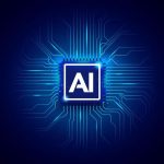 AI in Marketing 2025 – Artificial Intelligence chip representing future digital marketing trends